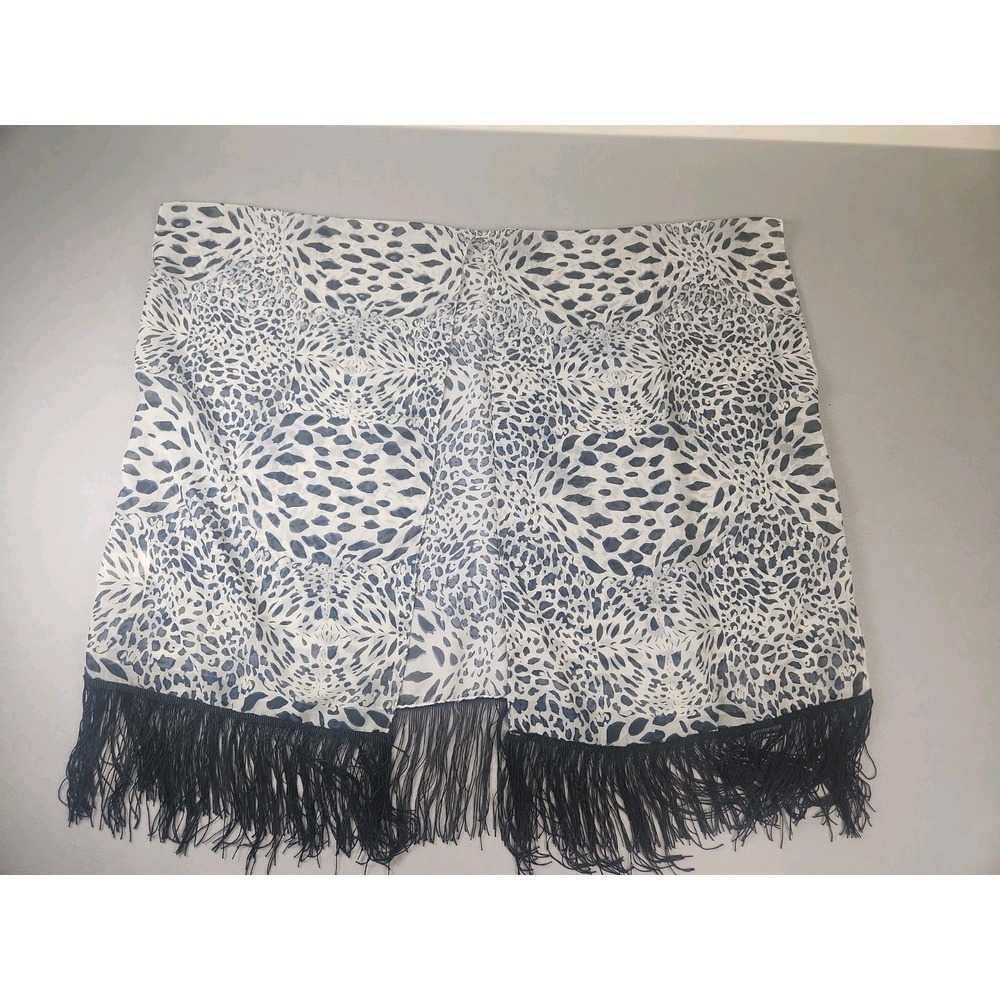 Sunsations Kimono Cover Up Osfm Black And White
